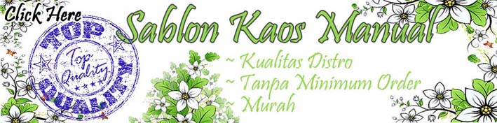 Sablon kaos Promosi Murah Jakarta Barat | Jasa Cetak kaos tshirt Polos/Oblong | sablon kaos